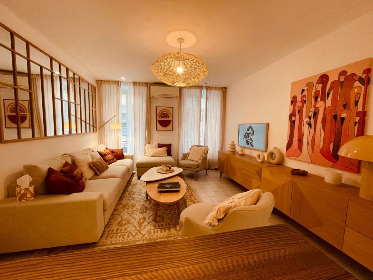 Nice Renting - Paganini - Spacious Apartment - 2 Bedrooms - King Bed - Bathtub - Heart Of Ніцца Екстер'єр фото