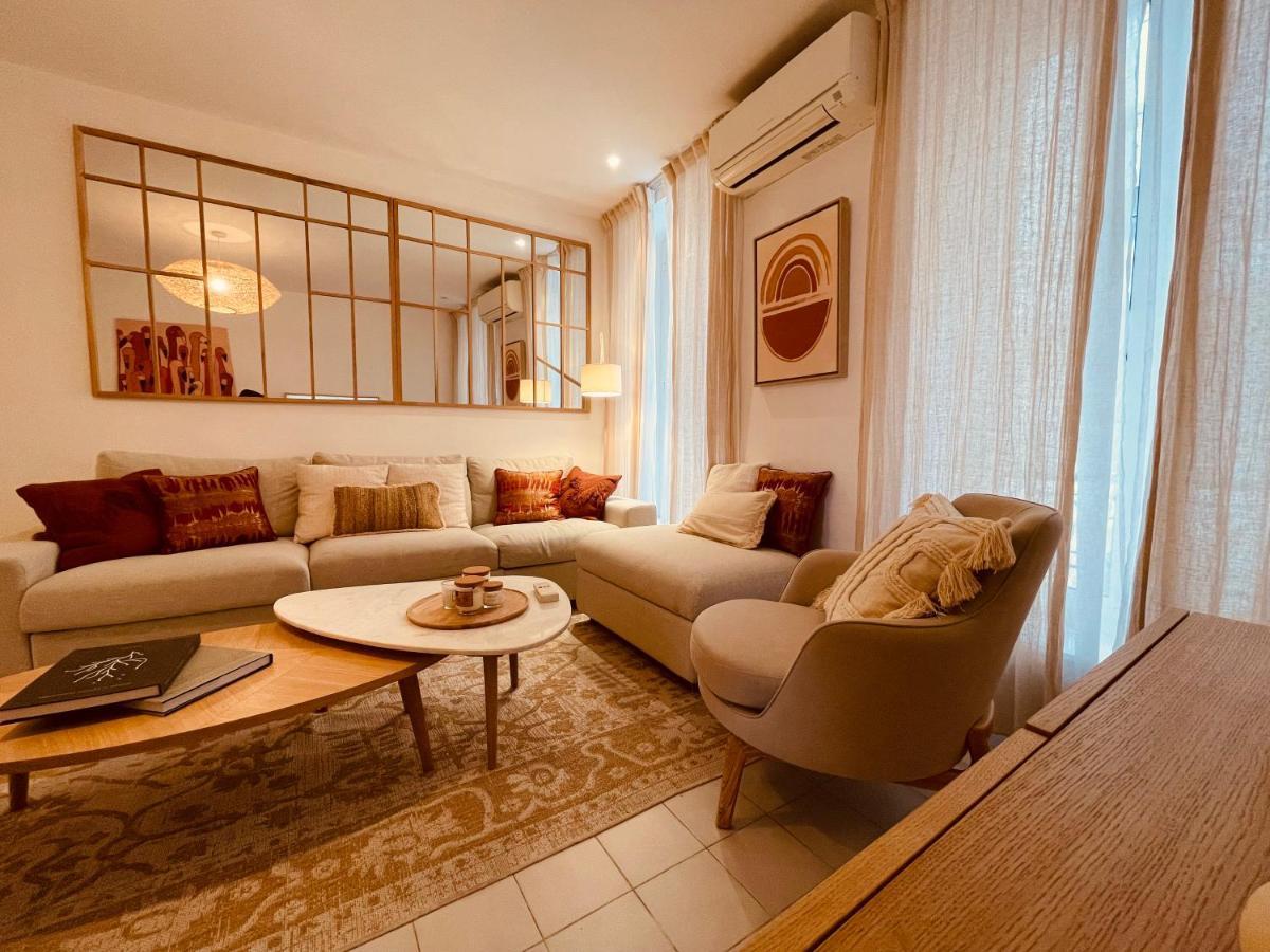 Nice Renting - Paganini - Spacious Apartment - 2 Bedrooms - King Bed - Bathtub - Heart Of Ніцца Екстер'єр фото