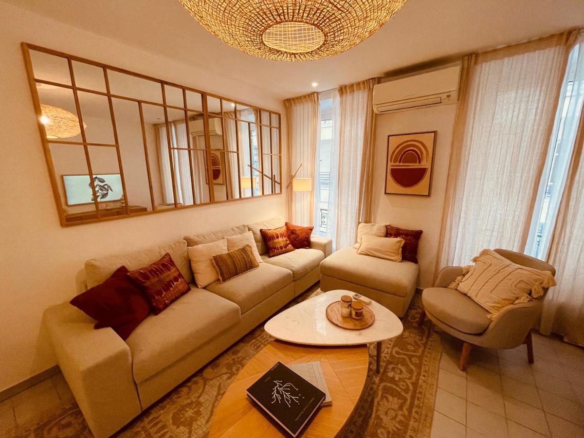 Nice Renting - Paganini - Spacious Apartment - 2 Bedrooms - King Bed - Bathtub - Heart Of Ніцца Екстер'єр фото